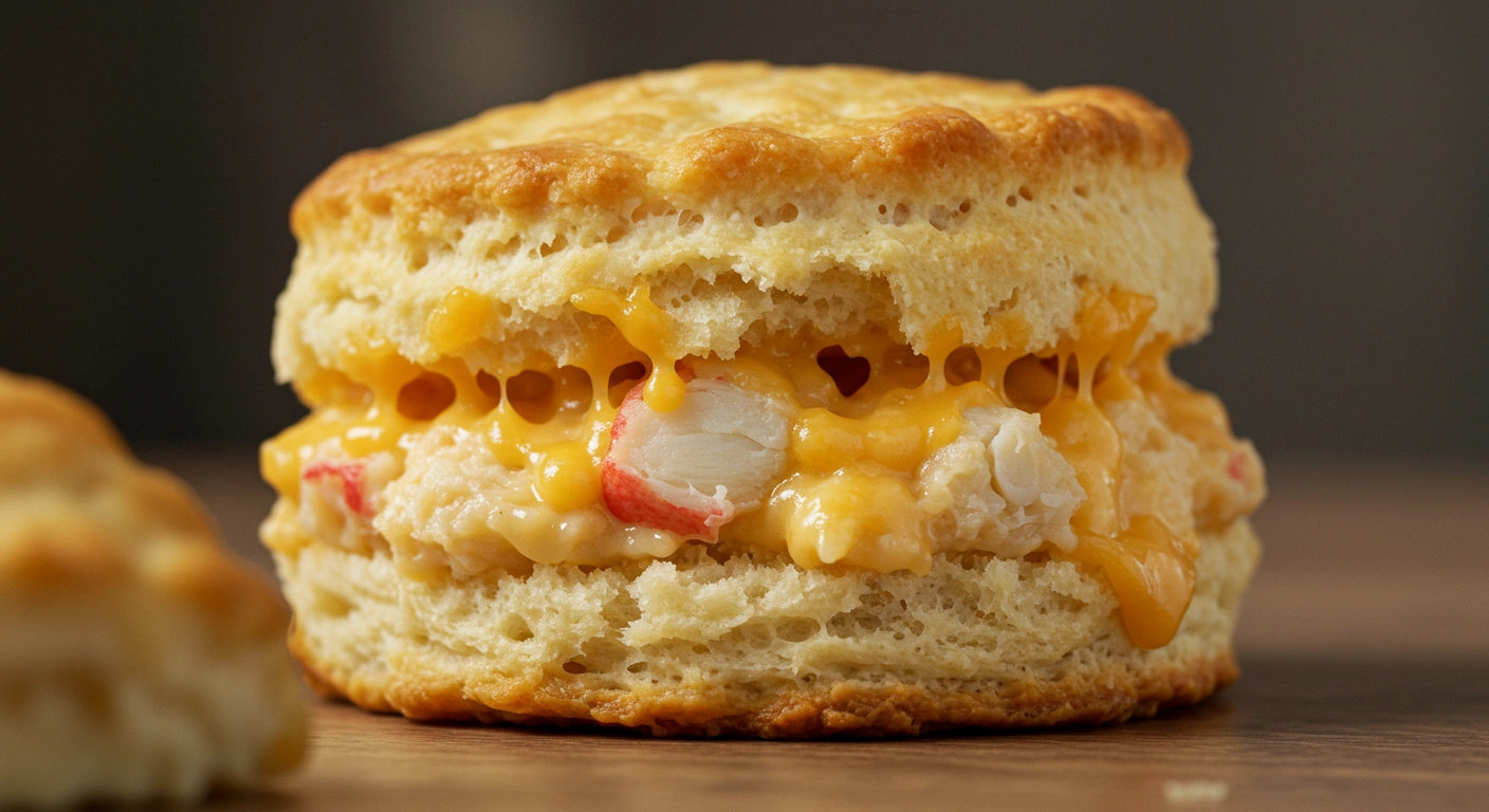 Crab Stuffed Cheddar Bay Biscuits - secondary view